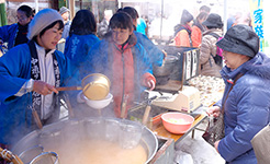 酒田の寒鱈汁！