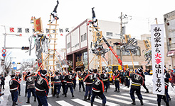 酒田市消防出初め式